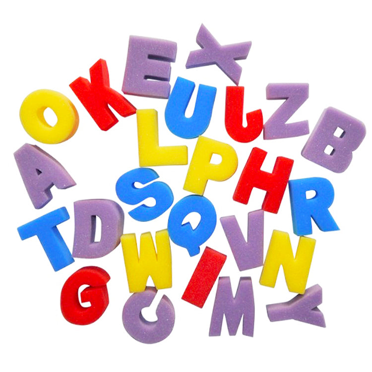 ABC Sponge Painting Shapes ( 26pcs Upper Case )