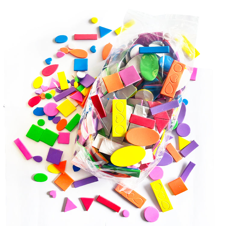 Shapes Foam Stickers Mega Value Jumbo Bag