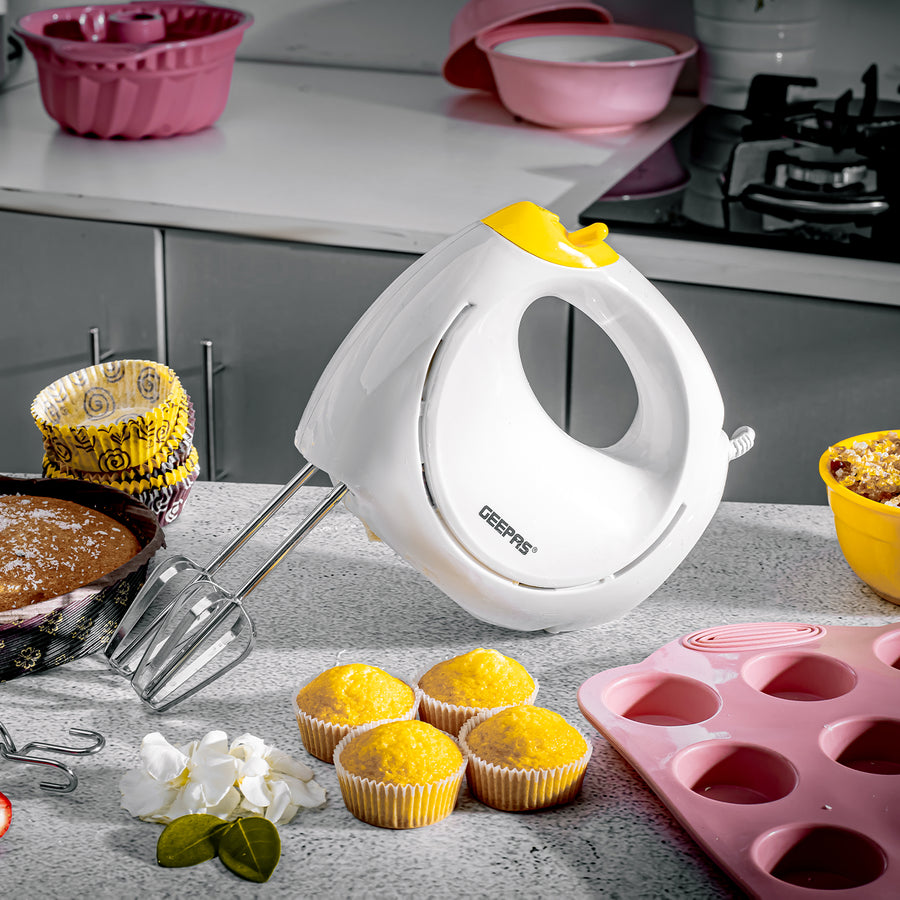 Baking Hand Mixer 7 Speed 150W White