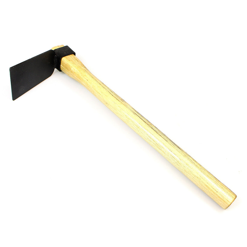 Steel Garden Hoe With Wooden Handle
