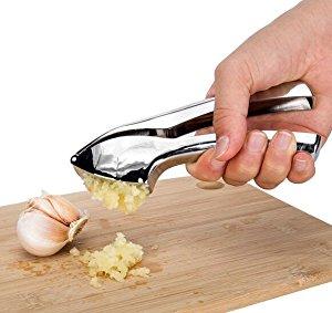 Heavy Duty Stainless Steel Garlic Squeezer Press Crusher 5206 A