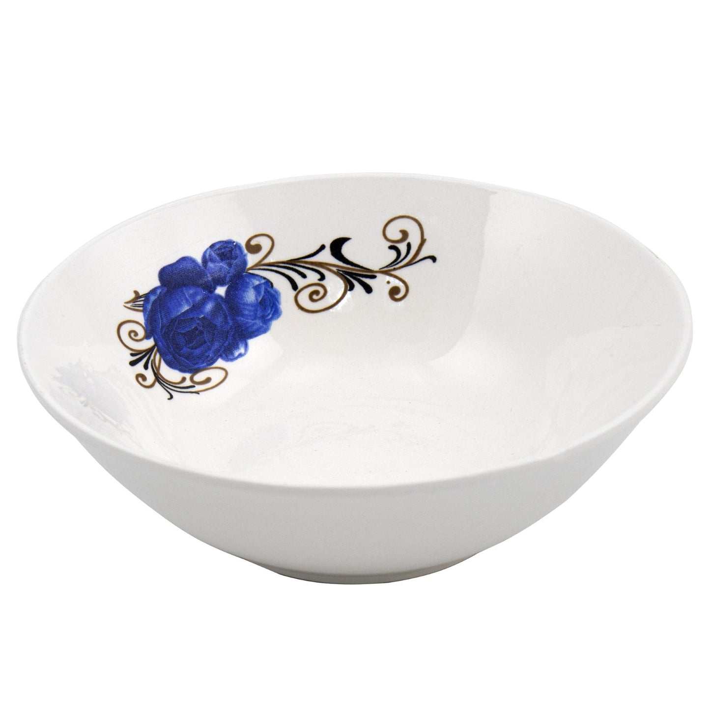Durane Ceramic Cereal Bowl Blue Rose 400ml 15 x 15 cm 10494