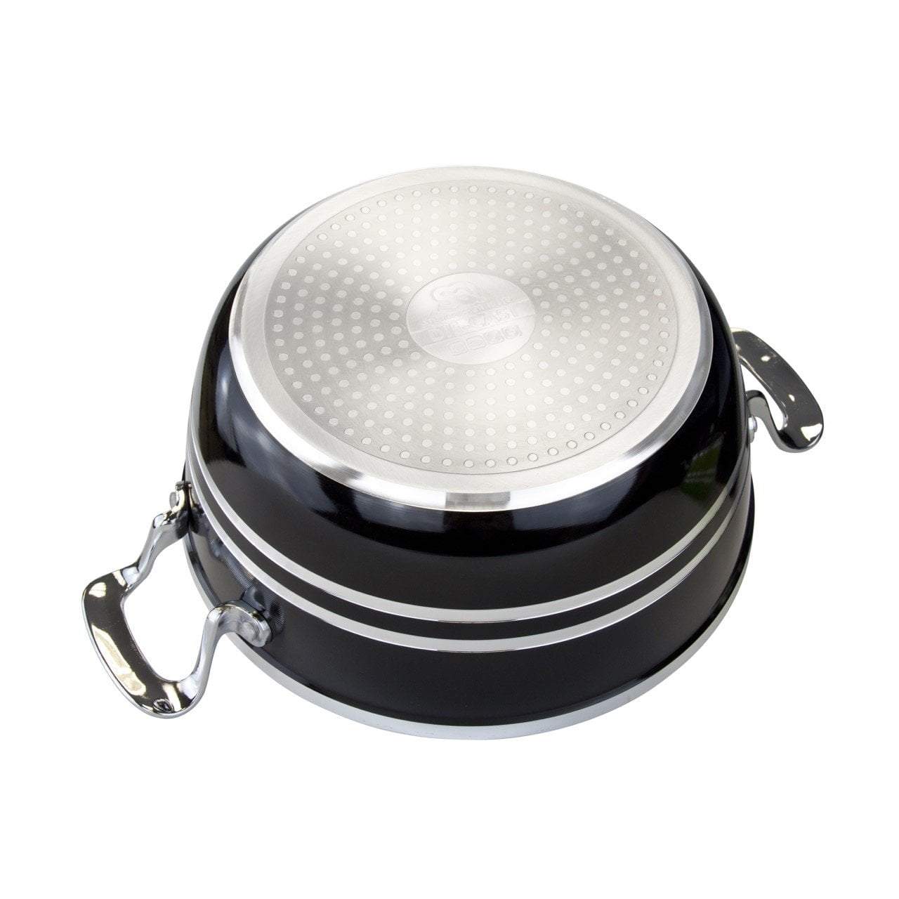 Seramiq Metallic Diecast Stockpot Set 5 Pc Onyx 4717