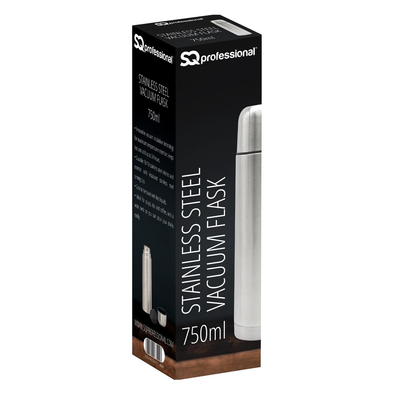 SQ Professional Stainless Steel Vacuum Thermos Flask 750 ml 4848