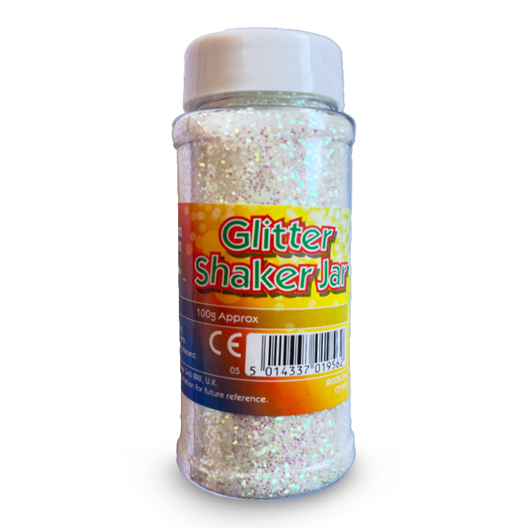 Iridescent Deluxe Glitter Shaker Jar 100g ( Craft Clearance Special )