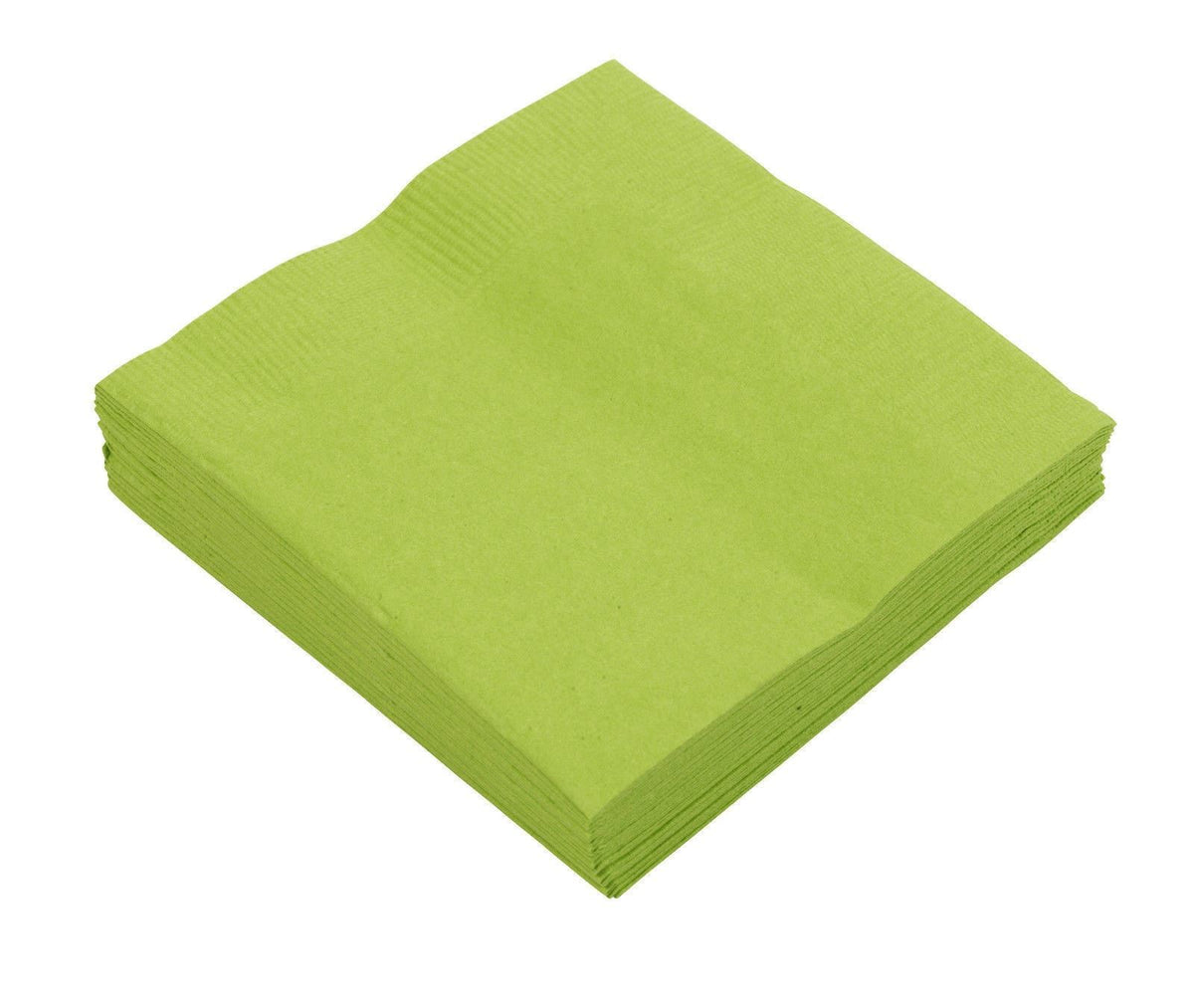 100 Pack Tableware Soft Party Paper Apple Green Napkins