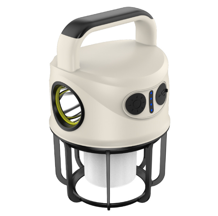 USB-C Rechargeable Camping Light Lantern 16 x 11 cm Dual Light Source Assorted Colours 7157