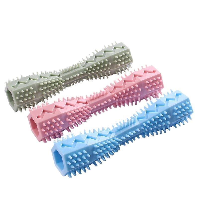 Dog Pet Toy Treat Chew Rod 14 x 3 cm Assorted Colours 6729