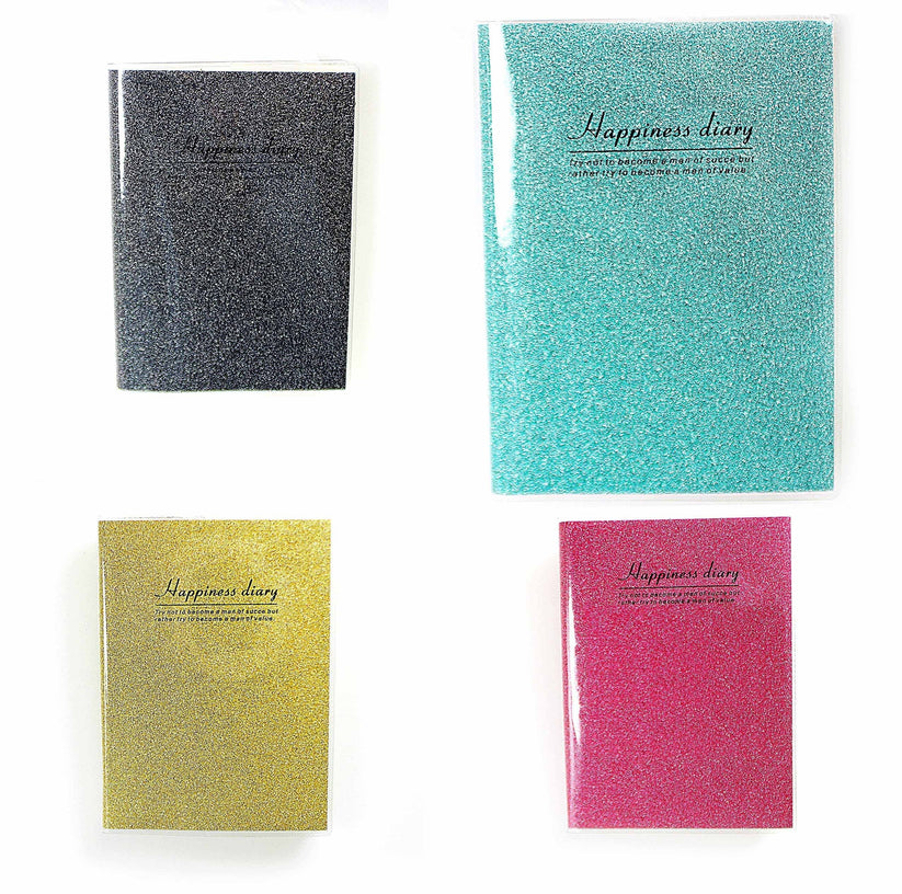 Happiness Diary Notebook 17.5 x 13 cm Assorted Colours 5720