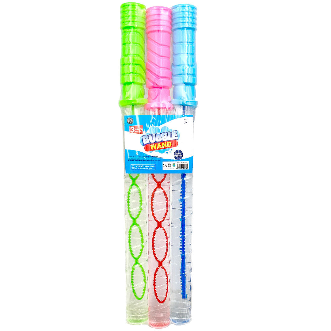 3Pk Bubble Wands (Pack Of 8)