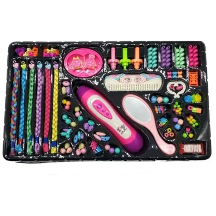 DIY Hair Braider Beads Machine Electric Braid with Accessories for Girls