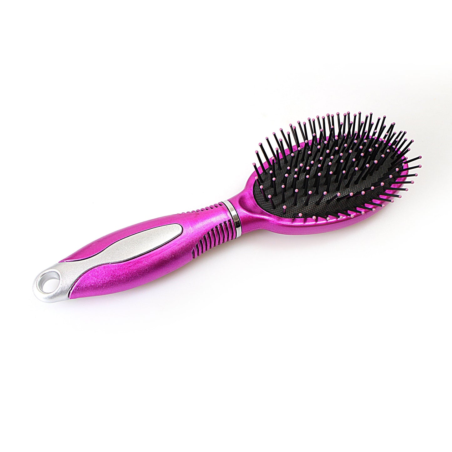 Plastic Oval Hair Brush 22.5 cm Assorted Colours 0183