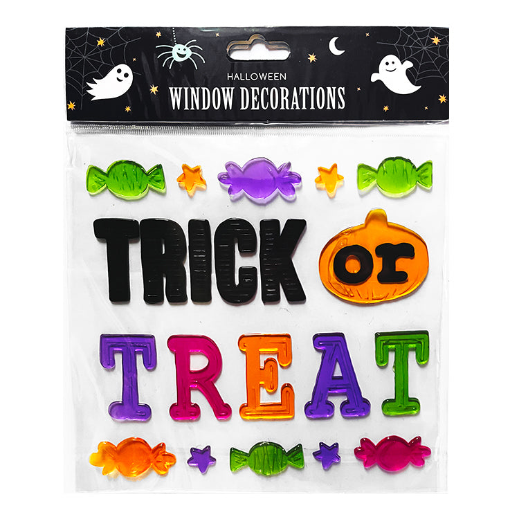 Trick Or Treat Gel Sticker Set