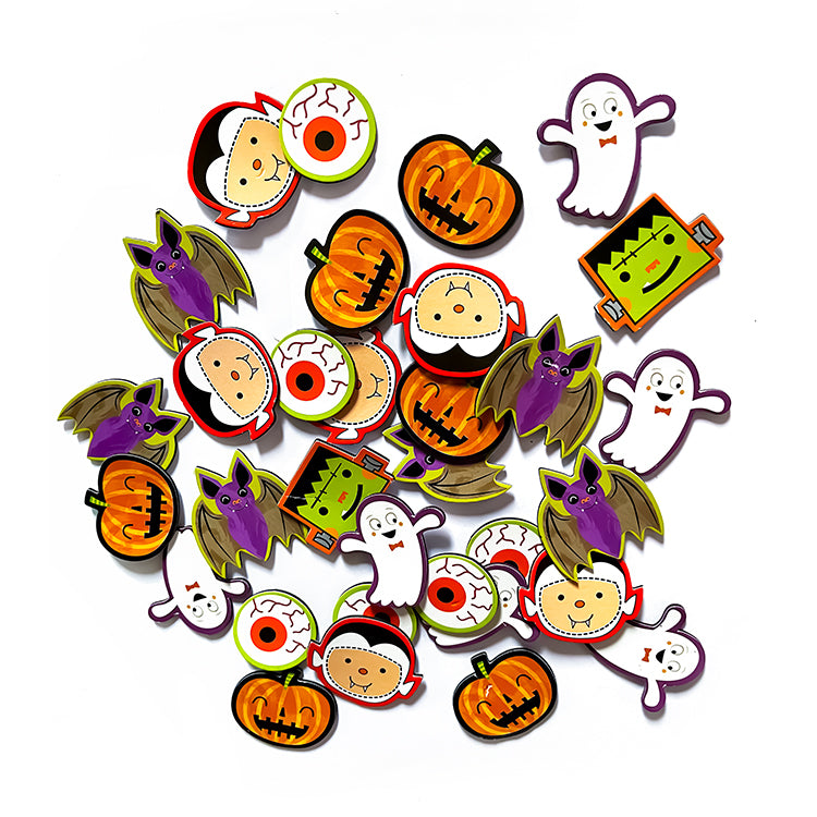 Halloween Fangtastic Foam 3D Sticker Pack