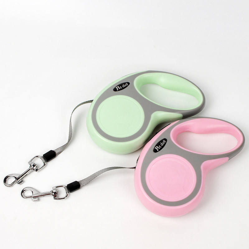 Pet Dog Retractable Walking Lead Leash 5m Tension 33lbs 17 x 10 cm Assorted Colours 6941