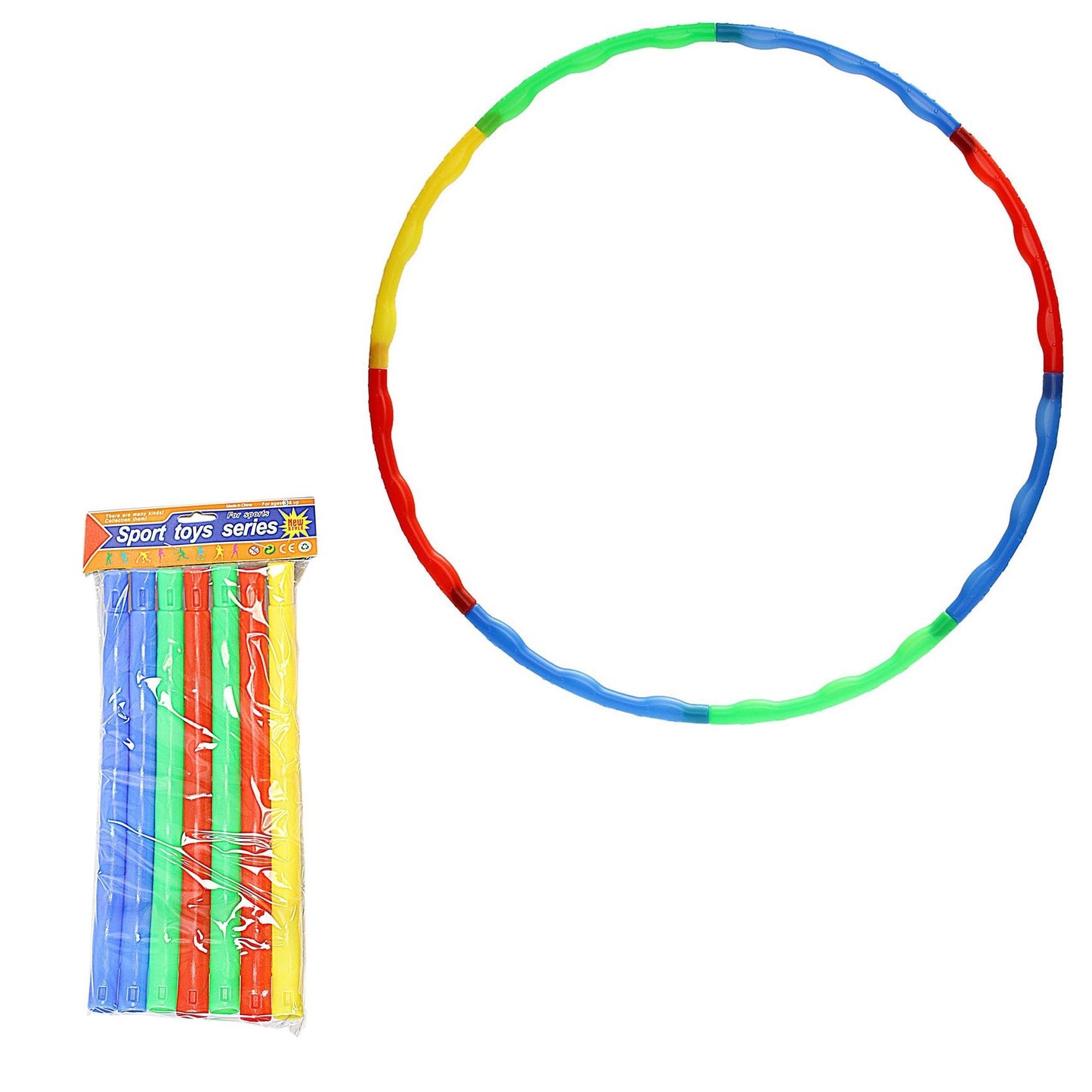 Children's Outdoor Toy Collapsible Hula Hoop Wavy Hoop 3518  A