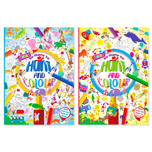 Search And Find Colouring Activity Book