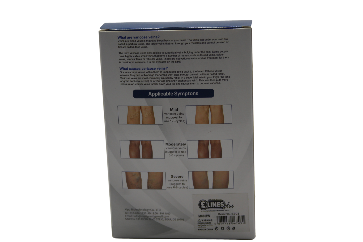 Leg Varicose Vein Patch Plaster For Vein Care Blood Circulation Phlebitis Capillary Health 6703