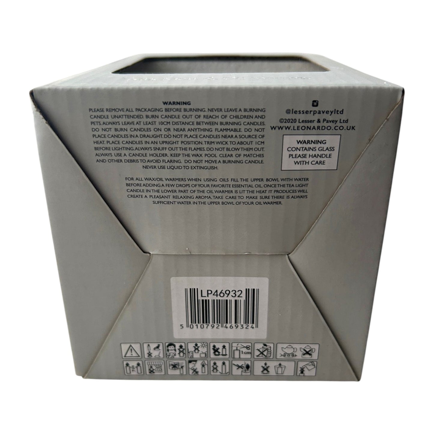 Desire Aroma Wax Melt & Oil Warmer Crackle Effect