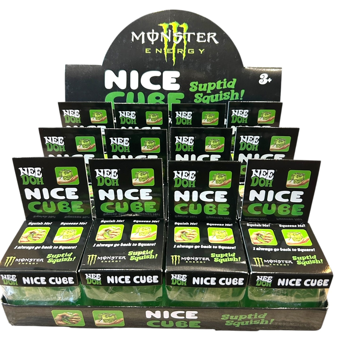 NeeDoh Style Monster Energy Nice Cube