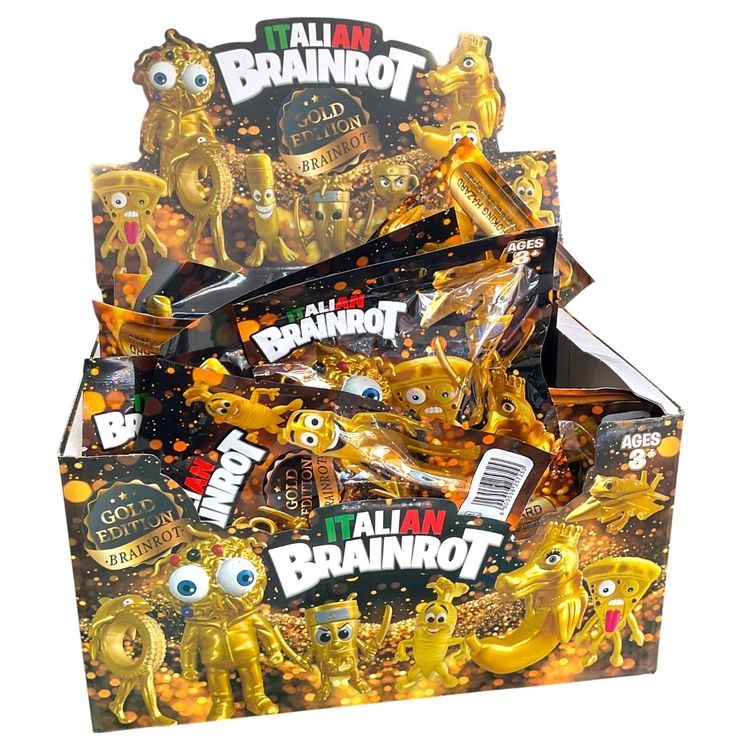 Italian Brainrot GOLD Edition Figure Pack