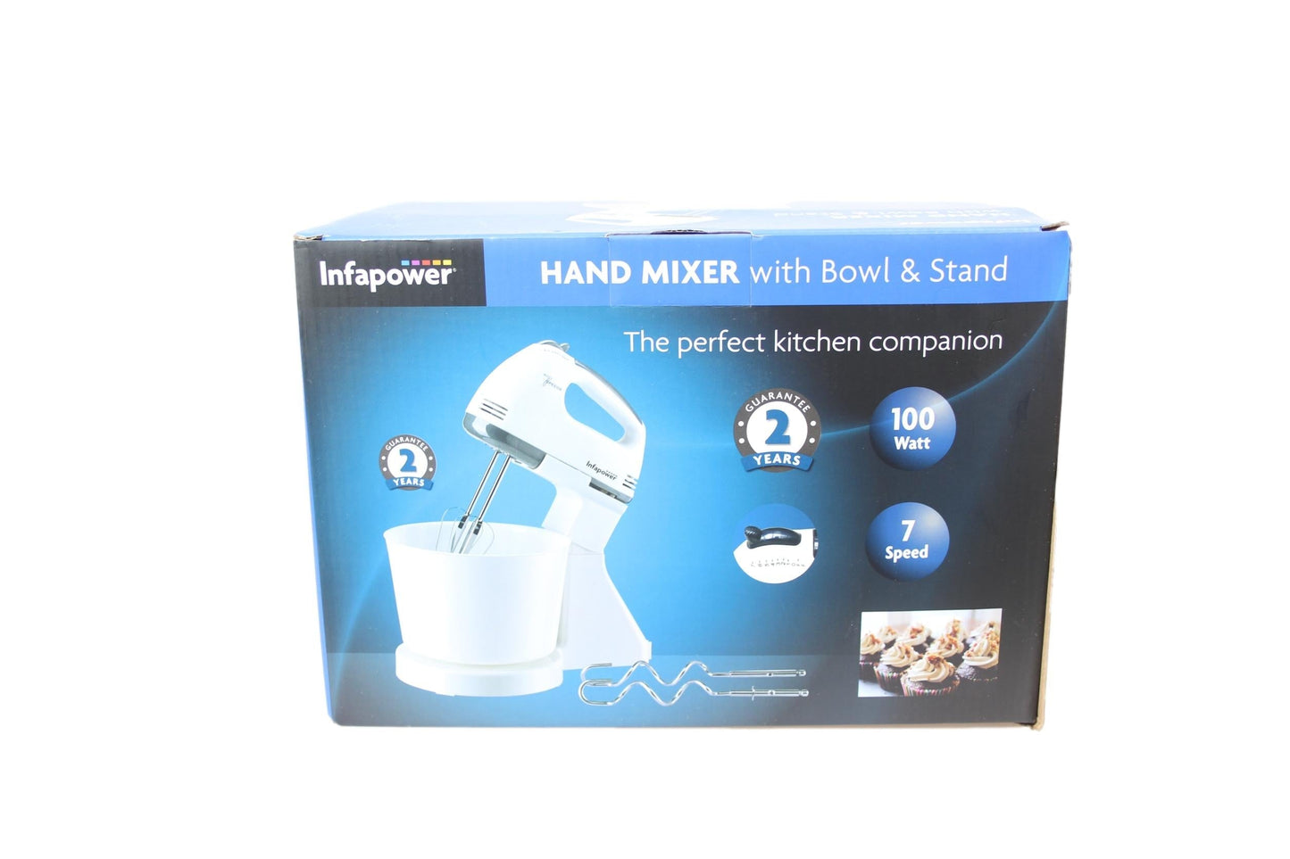 Infapower’s 7 Speed Electric Stand Hand Mixer X102
