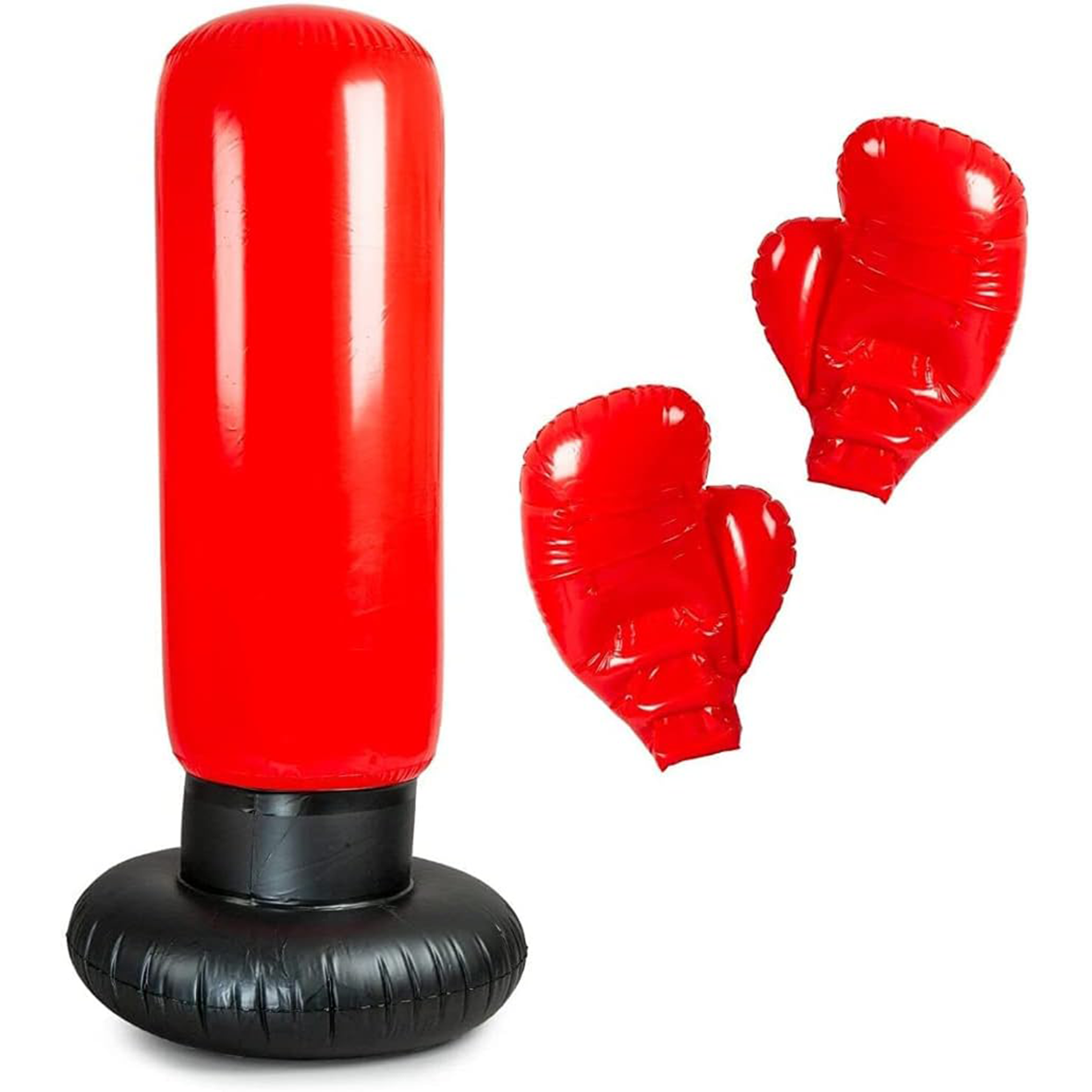 Inflatable Giant Boxing Set - Punchbag & Gloves