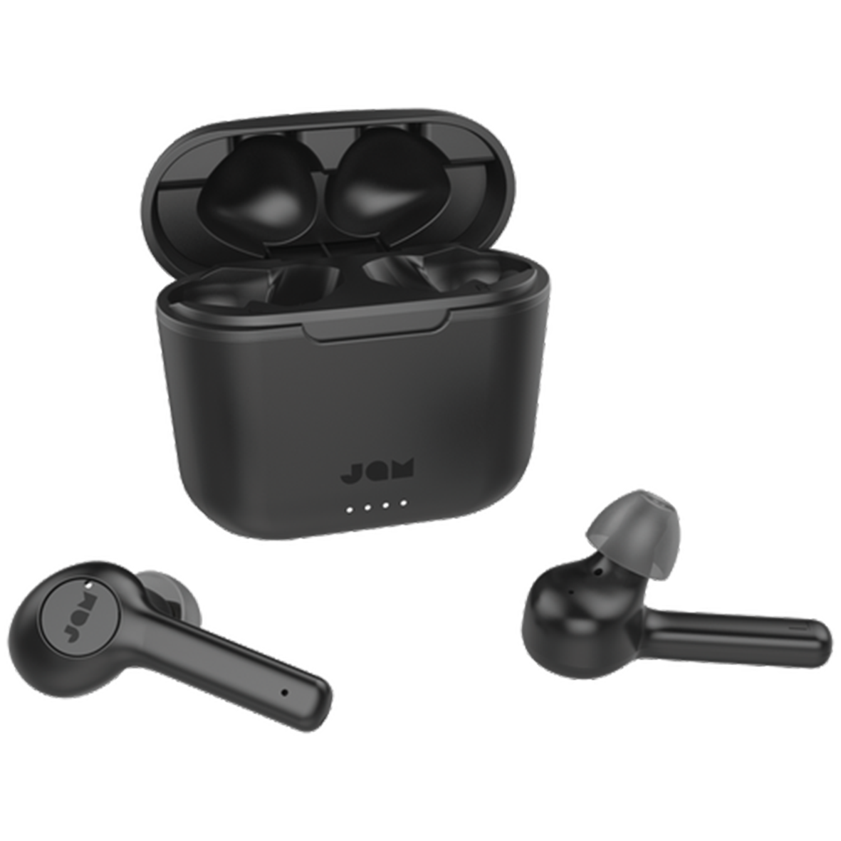 JAM Bluetooth True Wireless Active Noise Cancelling Earbuds with Charging Case