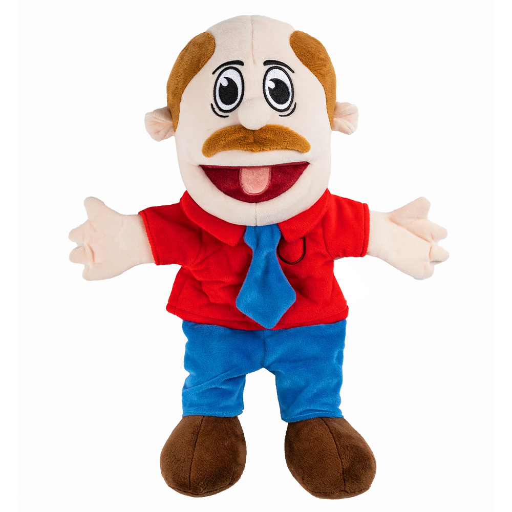 Jeffy Dad Hand Puppet Soft Stuffed Plush Toy Doll