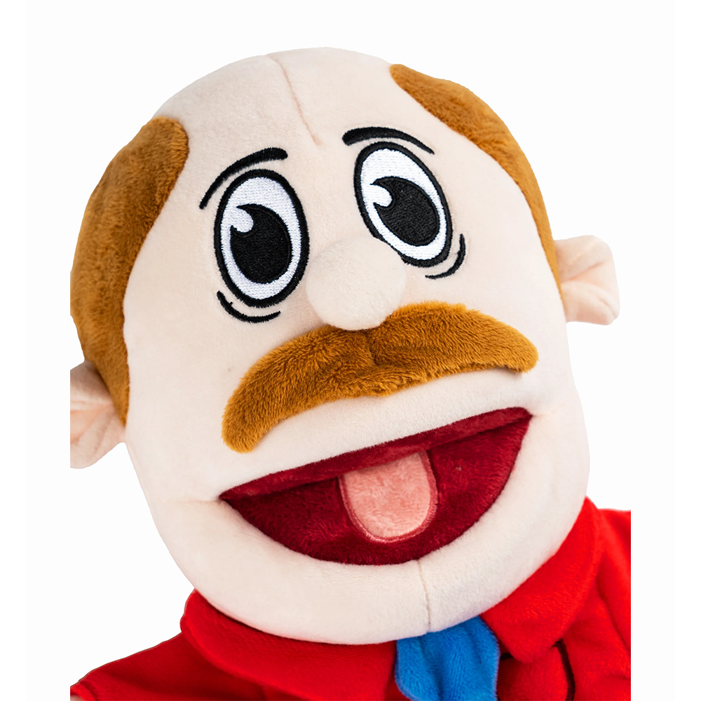 Jeffy Dad Hand Puppet Soft Stuffed Plush Toy Doll