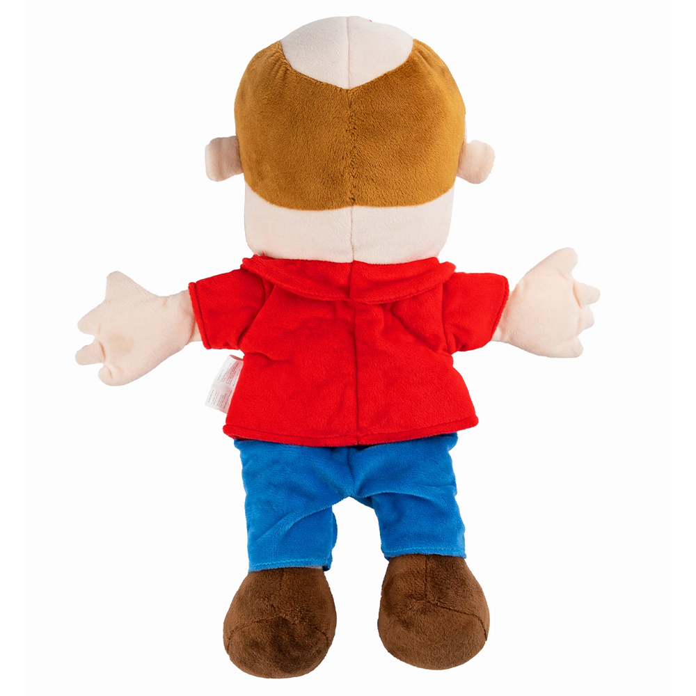 Jeffy Dad Hand Puppet Soft Stuffed Plush Toy Doll