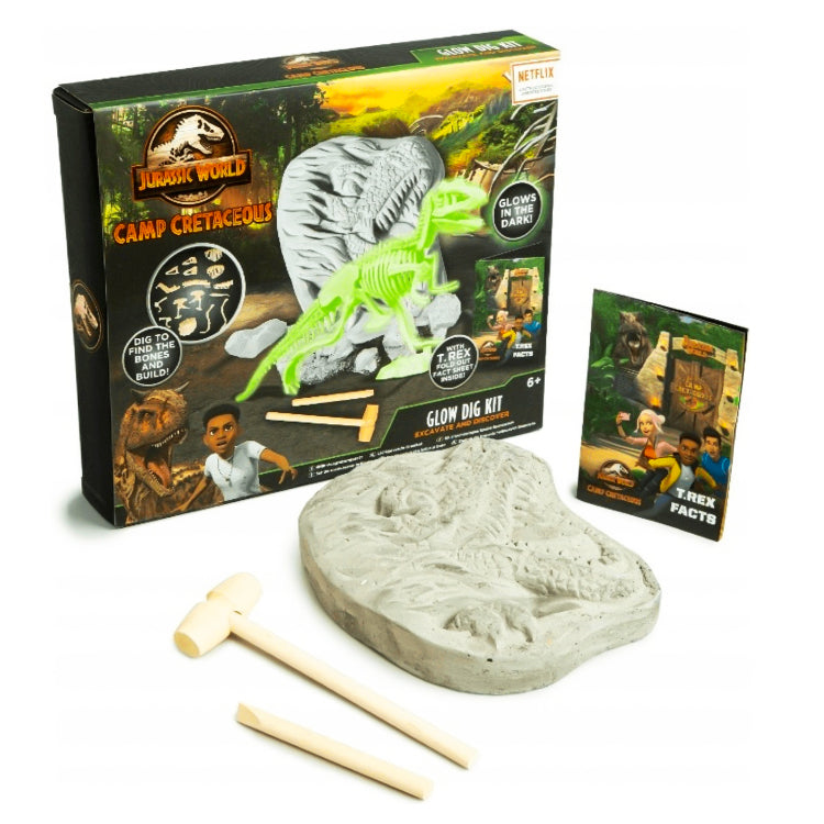 Jurassic World Glow In The Dark Dig Kit
