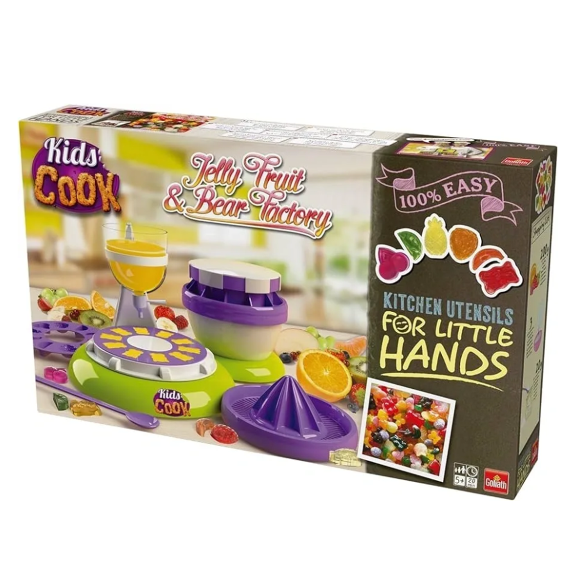 Kids Cook Jelly Fruit & Bear Factory