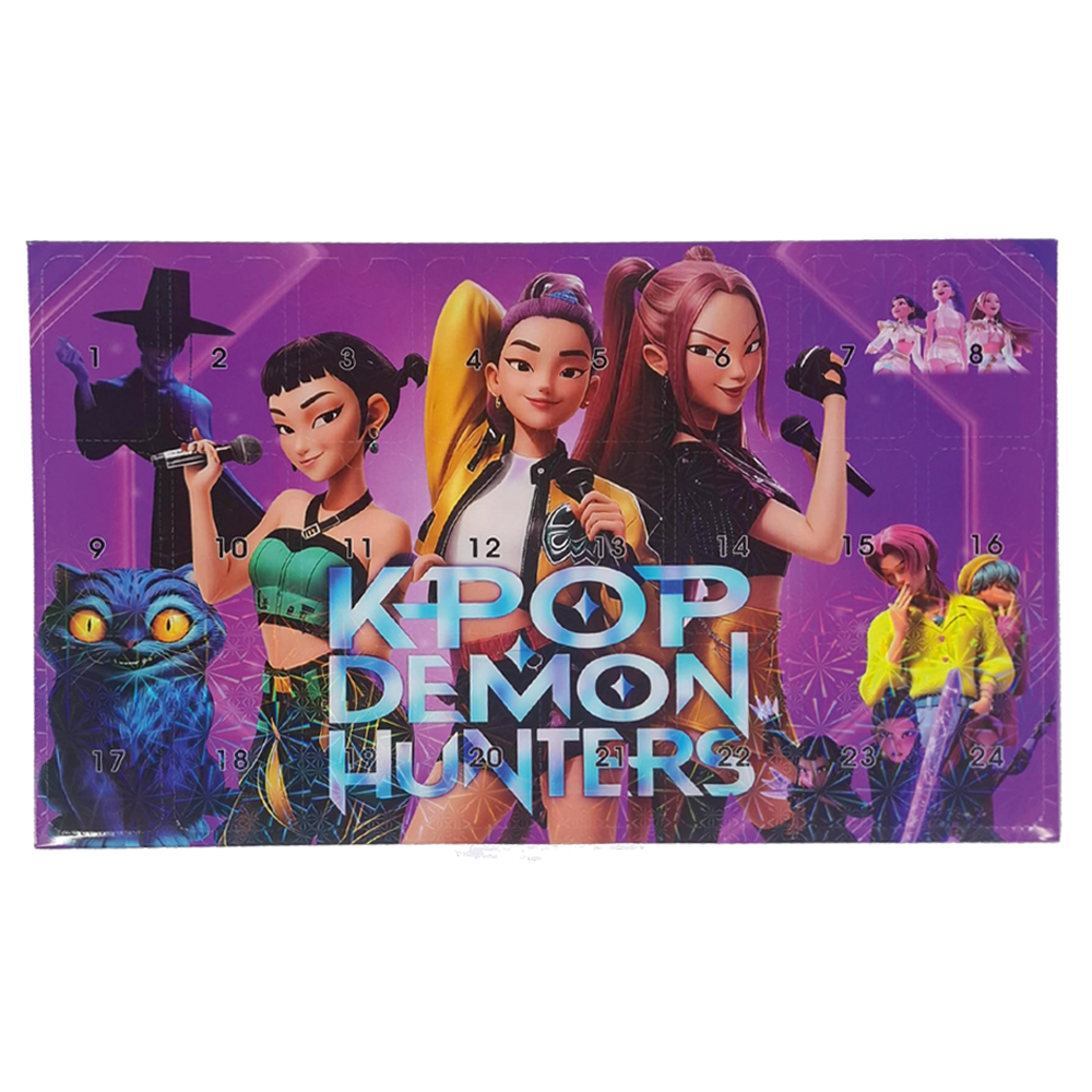K-Pop Demon Hunters Advent Calendar Surprise Reward Box