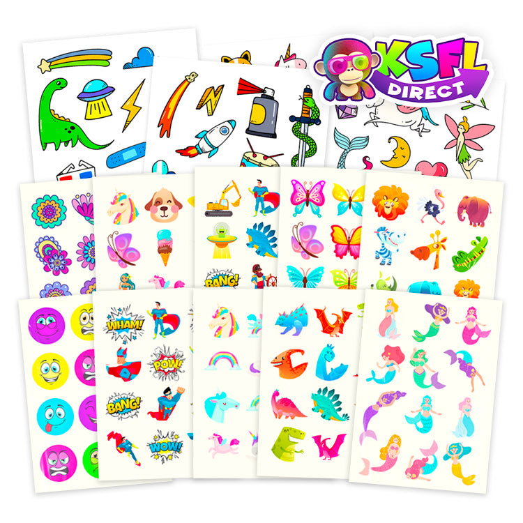 Bumper Mega Tattoo Mix ( 180 Tattoos )