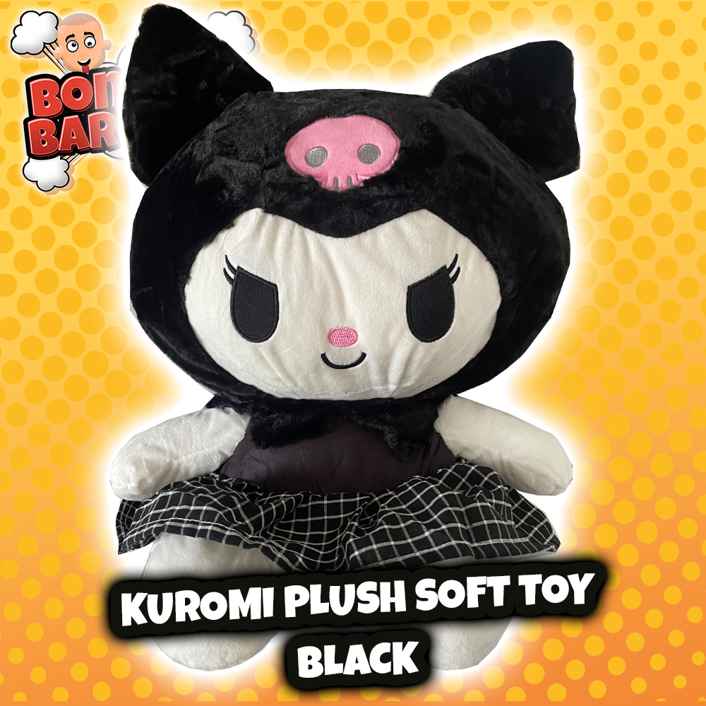 Kuromi Plush Soft Toy - Black