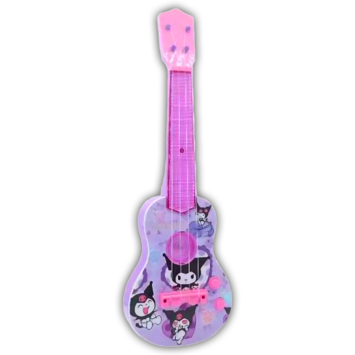 Kuromi Electric Light Up & Sounds Toy Guitar