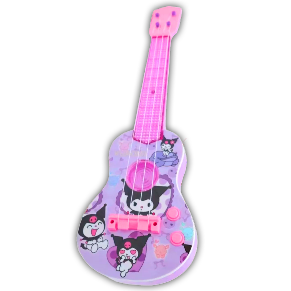 Kuromi Electric Light Up & Sounds Toy Guitar