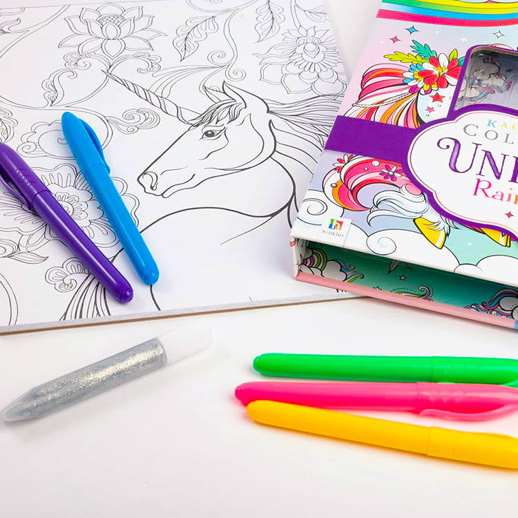 Unicorn Rainbows Bumper Colouring Box Set