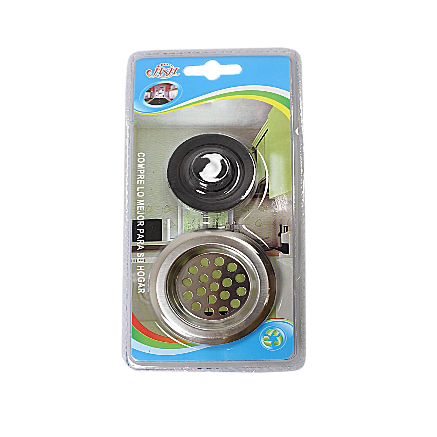 Kitchen Bathroom Drainer With Lid Multipurpose Use Home Diy (Large Letter)