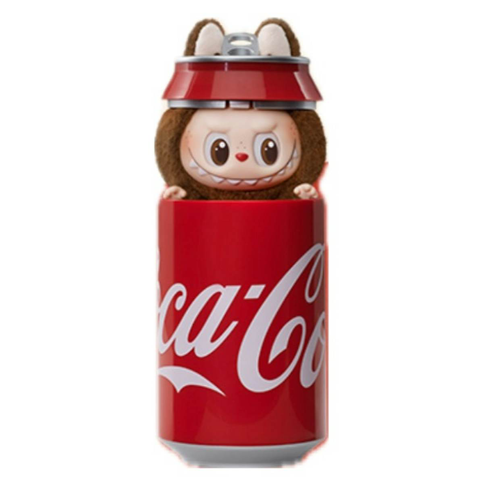 Labubu THE MONSTERS Coca-Cola Series PopMart Vinyl Face Plush Toy Doll VIRAL - 'The Secret' Canned Monster