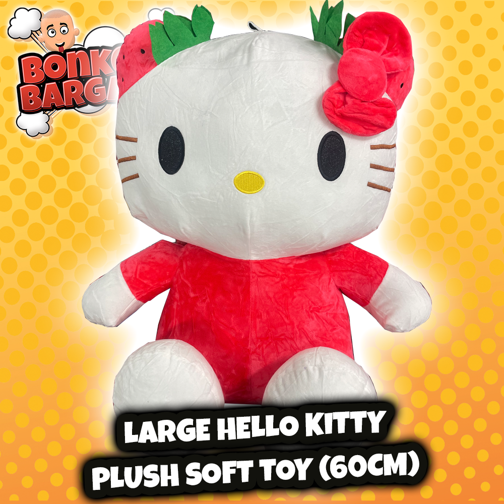 Hello Kitty Large Plush Soft Toy Bonkers Bargains