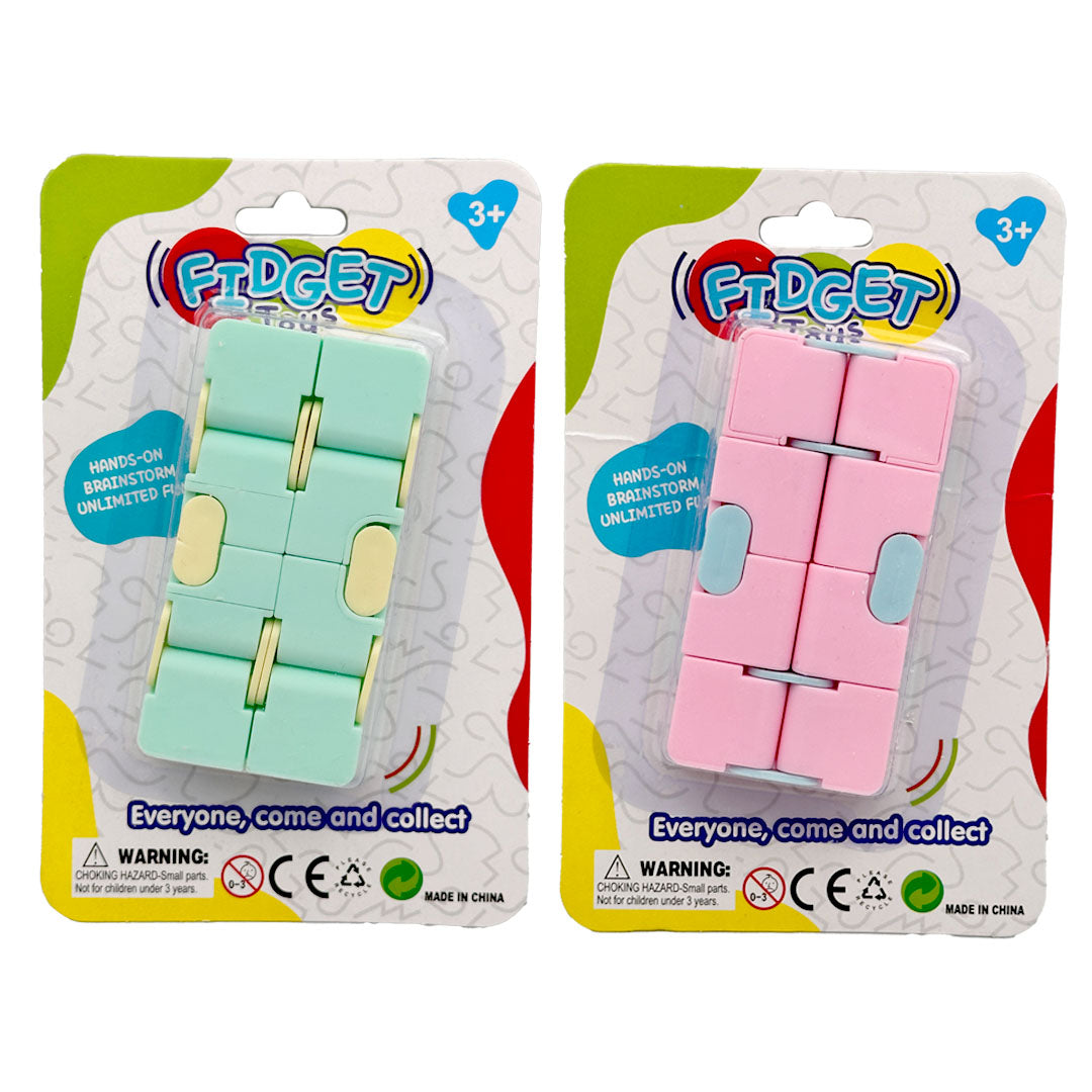 Rubic Cube Fidget Assorted Colours