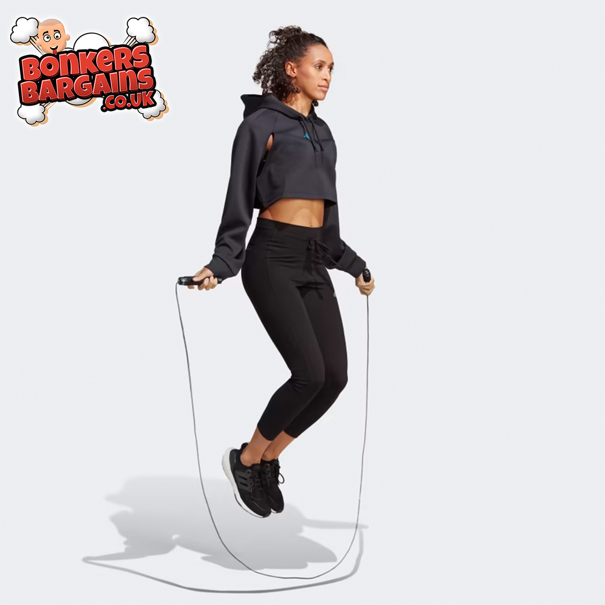Adidas HIIT AEROREADY Crop Training Hoodie