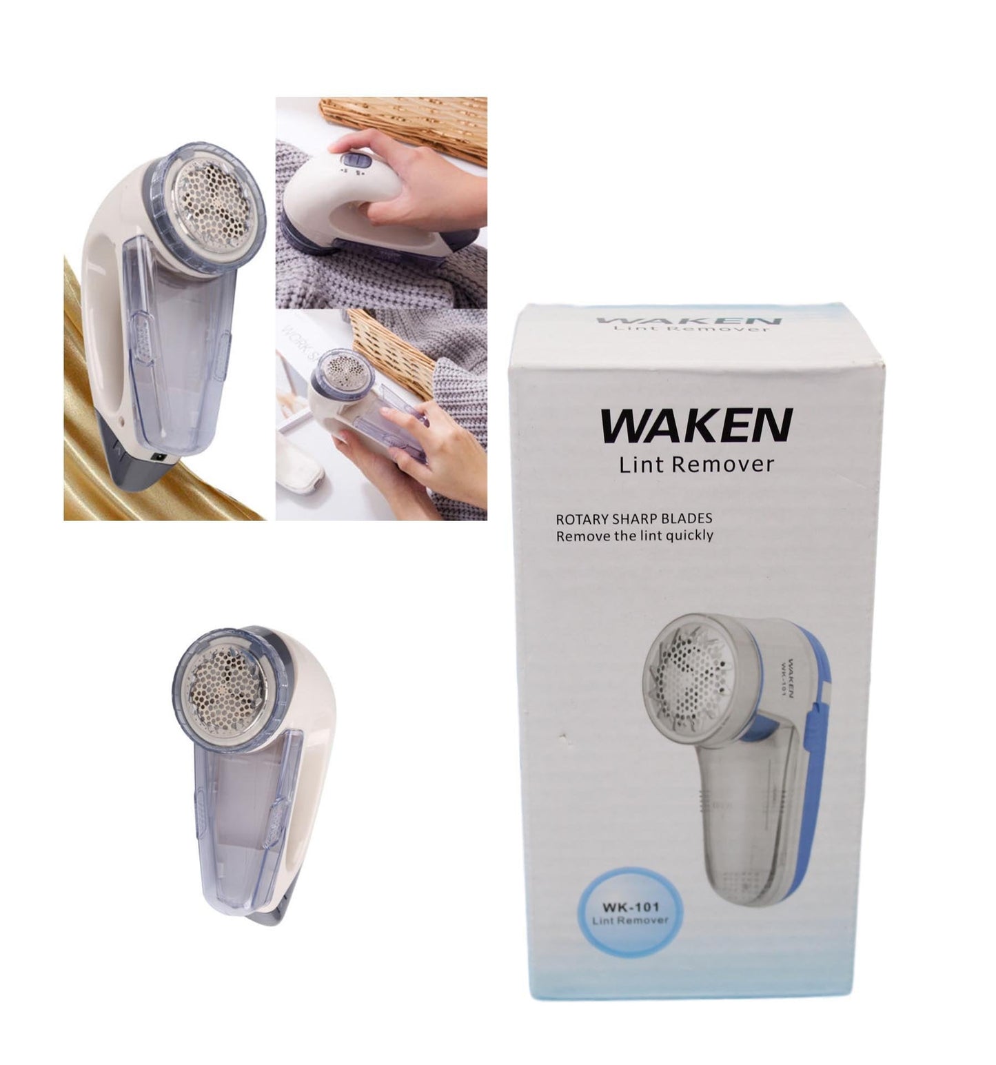 Electric Battery Operated Clothes Lint Remover Shaver Assorted Colours 5515