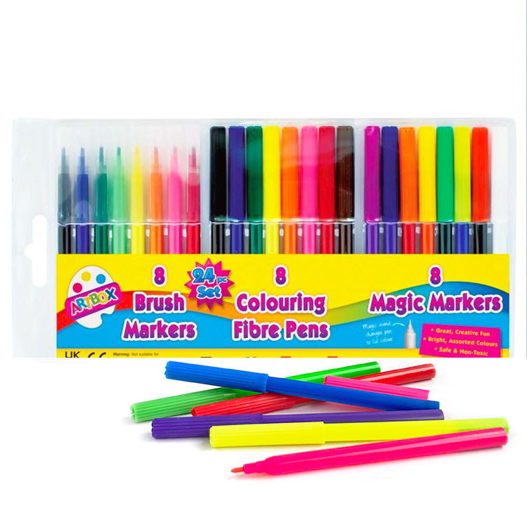 Bumper 24pc Felt Pen Set
