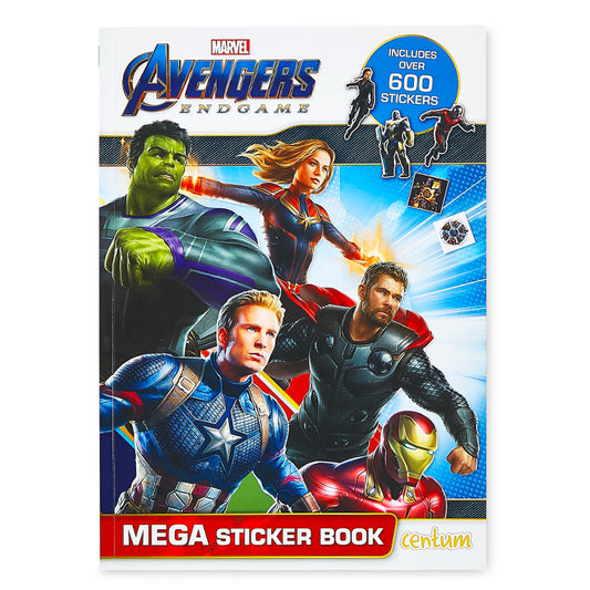 Avengers Endgame Mega Sticker Activity Book