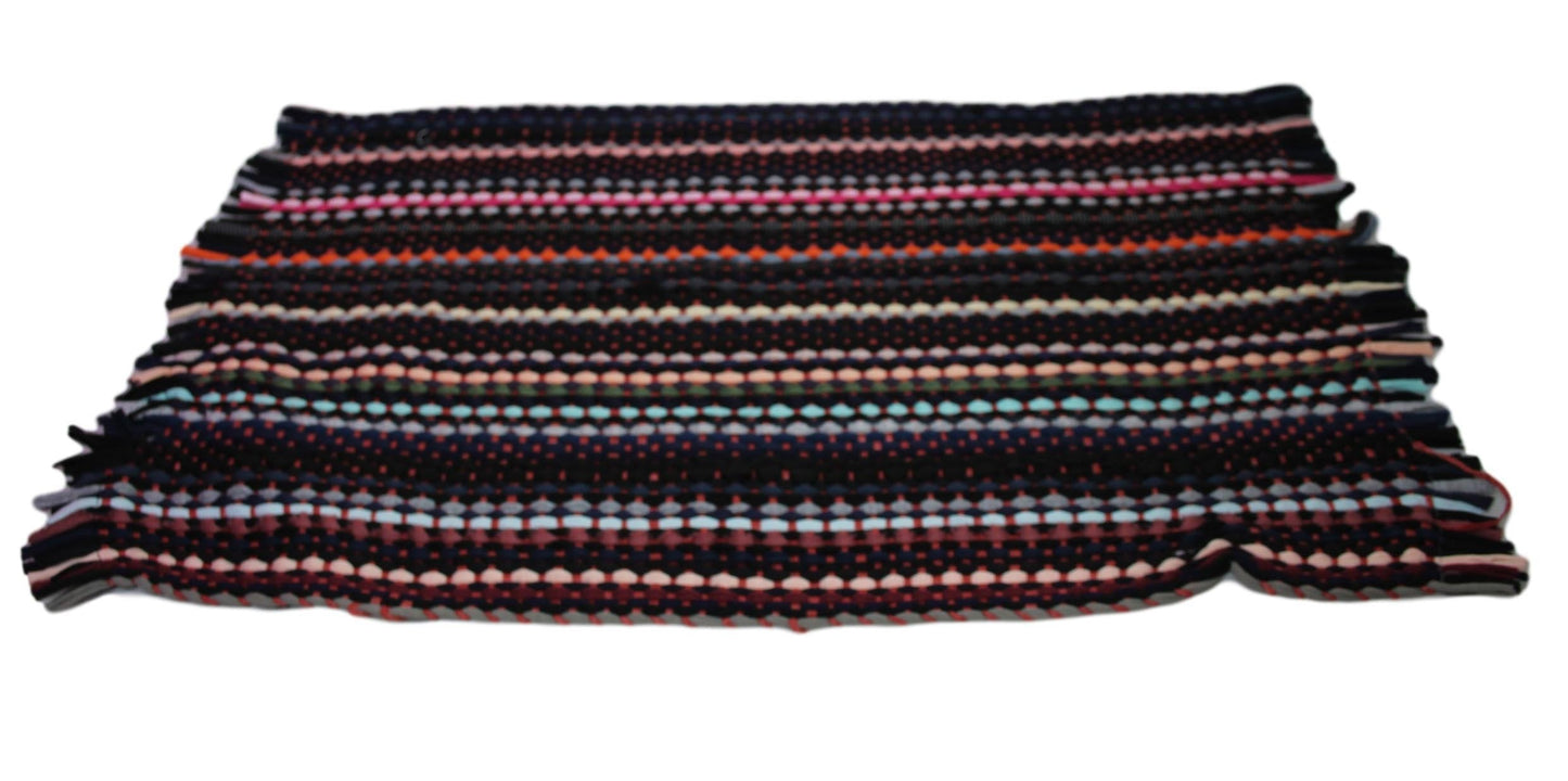 Multipurpose General Cloth Attached Rug Stretchy Assorted Colour Rug 47cm x 75cm 5423
