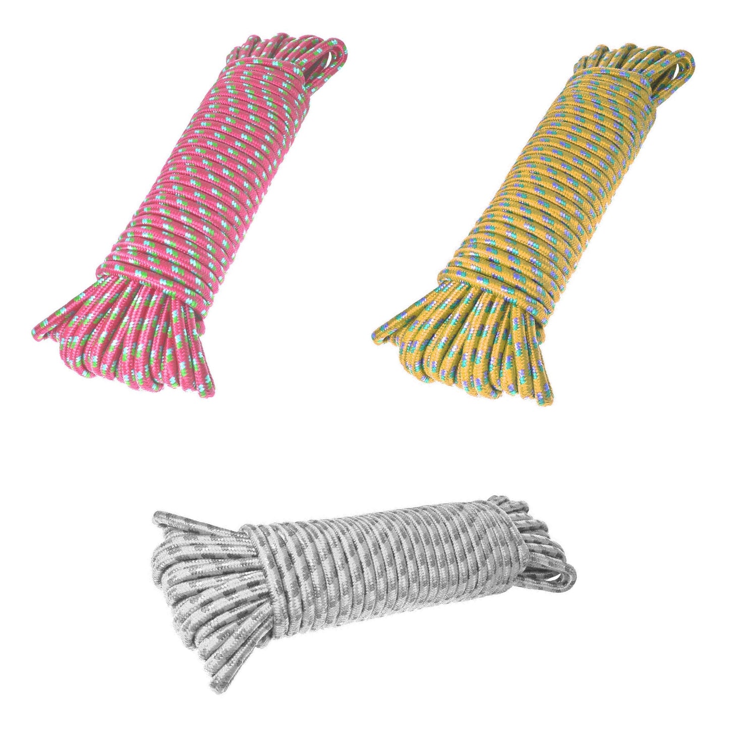 Large Heavy Duty Multipurpose Washing Line Rope 10 m Assorted Colours 0254