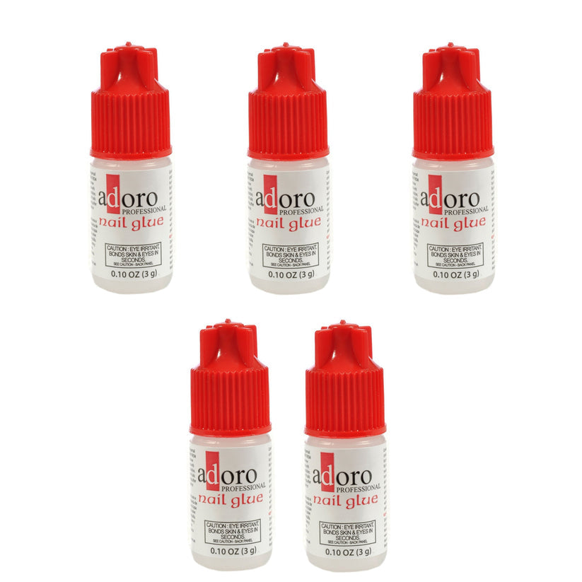 False Fake Nails Glue Pack of 5 4535